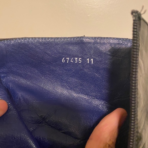 Mark Nason Men's Black Leather Chelsea Side Zipup Ankle Boots - Picture 5 of 6